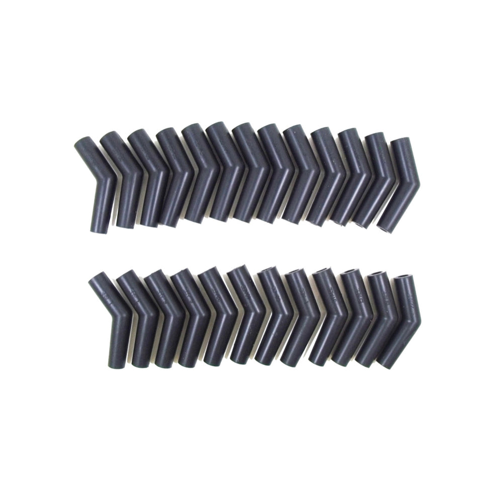 TAYLOR/VERTEX 46205 135-Deg Spark Plug Boots 25pk Black Silicone