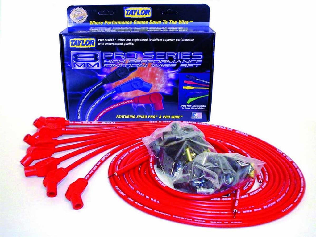 TAYLOR/VERTEX 70253 8mm Red Pro Wire 135 Deg
