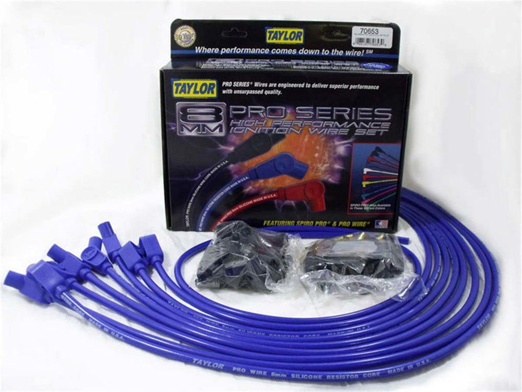 TAYLOR/VERTEX 70653 Pro Wire 8mm Blue