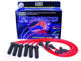 TAYLOR/VERTEX 72200 Red Spiro-Pro 6 Cylinder Plug Wire Set