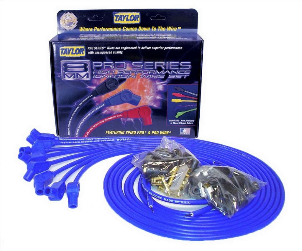 TAYLOR/VERTEX 73653 8mm Blue Spiro-Pro Wires