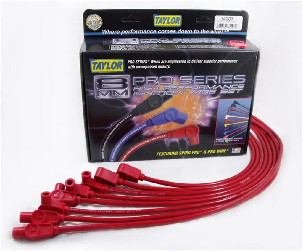 TAYLOR/VERTEX 74207 8mm 78/86 Sb Chevy Red