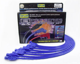 TAYLOR/VERTEX 74616 Spark Plug Wire Set 8mm Spiro-Pro Blue