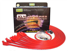TAYLOR/VERTEX 79232 409 10.4mm Spiro-Pro Race Plug Wire Set - Red