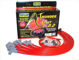 TAYLOR/VERTEX 86230 8.2 Thunder-Volt Spark Plug Wire Set Red