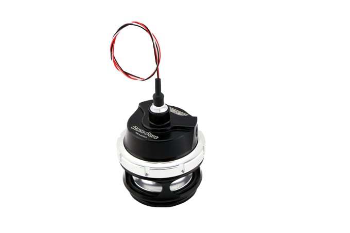 TURBOSMART USA TS-0204-1232 TURBOSMART USA RacePort GenV HE Blow-Off Valve with Sensor, 50mm Inlet, Black Aluminum