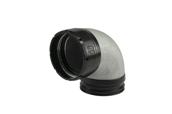 TURBOSMART USA TS-199-3019 TURBOSMART USA TS-199-3019 LockSleeve 90-Degree Turbo Adapter Elbow, 2.5-Inch Compressor Outlet to Vibrant HD Clamp