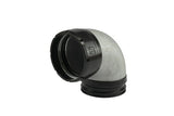 TURBOSMART USA TS-199-3019 TURBOSMART USA TS-199-3019 LockSleeve 90-Degree Turbo Adapter Elbow, 2.5-Inch Compressor Outlet to Vibrant HD Clamp