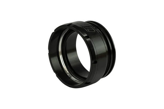 TURBOSMART USA TS-199-3029 Turbosmart USA TS-199-3029 LockSleeve Turbo Adapter Elbow, Straight Compressor Outlet to Vibrant HD Clamp, Black Anodized Aluminum