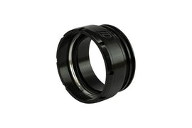 TURBOSMART USA TS-199-3029 Turbosmart USA TS-199-3029 LockSleeve Turbo Adapter Elbow, Straight Compressor Outlet to Vibrant HD Clamp, Black Anodized Aluminum