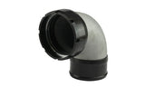 TURBOSMART USA TS-199-3040 Turbosmart USA TS-199-3040 LockSleeve 90-Degree Turbo Adapter Elbow, 3-Inch Compressor Outlet to 3-Inch Hose Barb