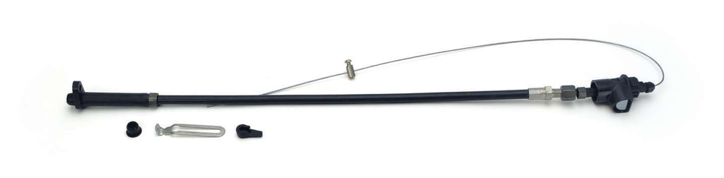 TCI 376900 TCI Universal Detent Cable for GM TH350 Transmission - Adjustable Black Plastic Housing