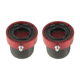 TEN FACTORY MG21102 Dana 30/44 Axle Tube Seals Red