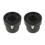 TEN FACTORY MG21103 Dana 30/44 Axle Tube Seals Black
