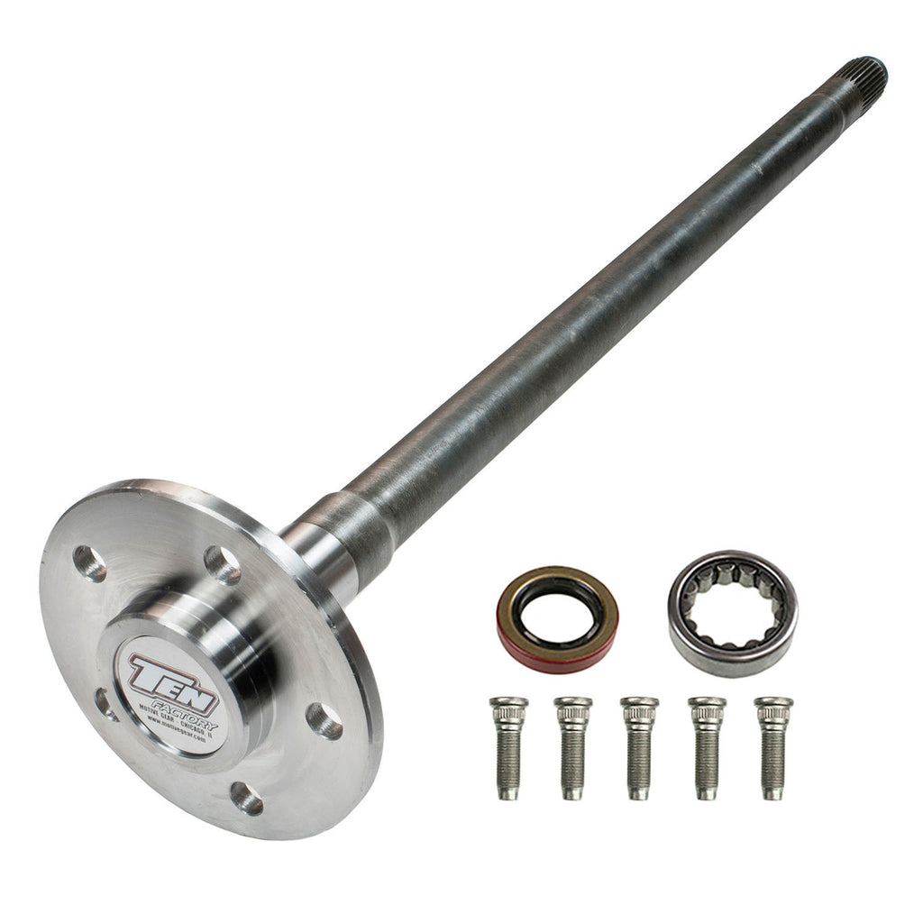 TEN FACTORY MG27121 65-72Camaro Axle 8.2/8.5 28 Spline 29.62in 5x4.75