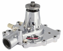 Load image into Gallery viewer, TUFF-STUFF 1432AA Ford Water Pump Pass Side Inlet Chrome