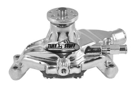 TUFF-STUFF 1635ND 84-91 SBC Corvette Water Pump Polished Aluminum