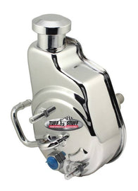 TUFF-STUFF 6161A TUFF-STUFF Power Steering Pump GM Saginaw LS-Series Chrome Part 6161A