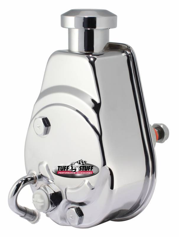TUFF-STUFF 6171A GM Power Steering Pump Keyed shaft chrome