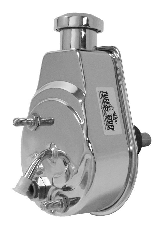 TUFF-STUFF 6178A Corvette 75-79 Power Steering Pump Chrome