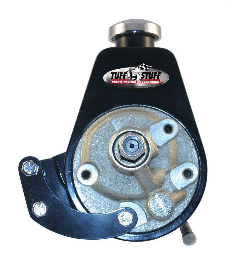 TUFF-STUFF 6504B SBC Power Steering Brckt SWP Black