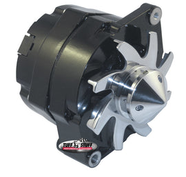 TUFF-STUFF 7140FBULL12 GM Alternator Silver Bul let 140 amp 1-Wire Black