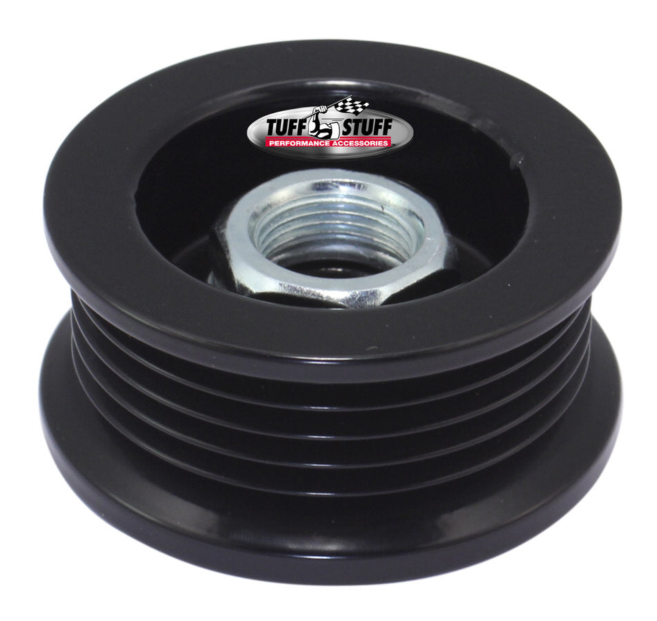 TUFF-STUFF 7610BB Alternator Stealth Black Pulley 5 Groove