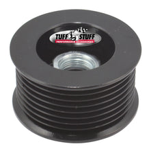 Load image into Gallery viewer, TUFF-STUFF 7610DB Alternator Stealth Black Pulley 8 Groove