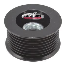 TUFF-STUFF 7610DB Alternator Stealth Black Pulley 8 Groove