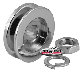 TUFF-STUFF 7610E Alternator Chrome Single V-Pulley