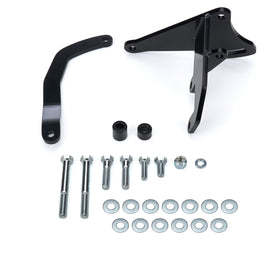 TUFF-STUFF 7667B Alternator Bracket SBC Short Water Pump Black