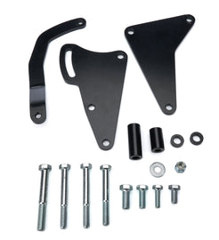 TUFF-STUFF 7669B Alternator Bracket BBC Short Water Pump Black