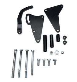 TUFF-STUFF 7670B Alternator Bracket BBC Long Water Pump Black