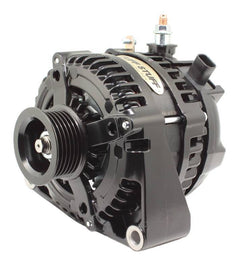 TUFF-STUFF 8435B6G1W LS225 Max Amp Alternator 6 Groove 1-Wire Black