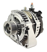 Load image into Gallery viewer, TUFF-STUFF 8435C6G1W LS225 Max Amp Alternator 6 Groove 1-Wire Chrome