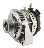 TUFF-STUFF 8435C6GOE LS225 Max Amp Alternator 6 Groove OEM Wire Chrome