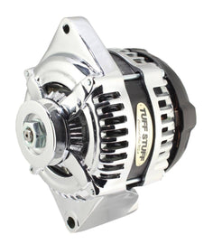 TUFF-STUFF 8441C1G1W 225 MAX AMP Alternator 1 Groove 1 Wire Chrome