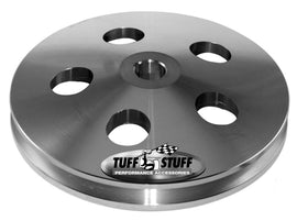TUFF-STUFF 8488C Power Steering Pulley Machined Aluminum