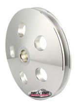 Load image into Gallery viewer, TUFF-STUFF 8492A V-Groove Power Steering Pulley Chrome