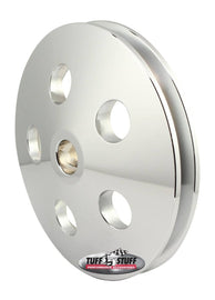 TUFF-STUFF 8492A V-Groove Power Steering Pulley Chrome