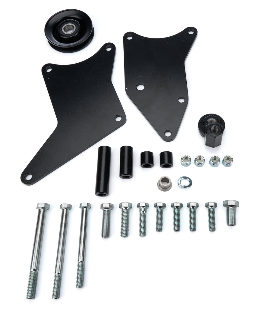 TUFF-STUFF 8496B A/C Compressor Bracket BBC Long Water Pump Blk