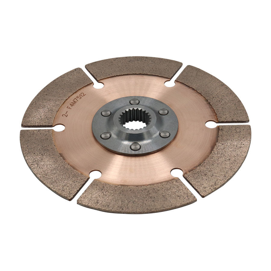TILTON 64185-2-F-25 Tilton 64185-2-F-25 Clutch Disc, Full Circle, 7.25-Inch, 7/8-Inch x 20 Spline
