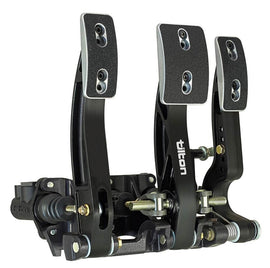 TILTON 72-603 3 Pedal Set Alum Floor Mount