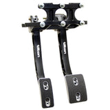 TILTON 72-608 Dual Pedal Assy. Alum Overhang Mount