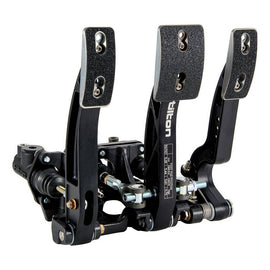 TILTON 72-803 Triple Pedal Assy. Floor Mnt Aluminum