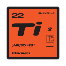 Load image into Gallery viewer, Ti22 PERFORMANCE TIP0053 Ti22 Performance Ti22 Element Logo Sticker - Orange - 3 x 3 inches