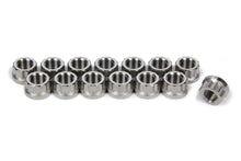 Load image into Gallery viewer, Ti22 PERFORMANCE 1124 Header Flange Nut Set 12pt Titanium 14pcs