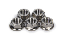 Load image into Gallery viewer, Ti22 PERFORMANCE 1228 Front Hub Flange Nuts Titanium 3/8-16 5pk