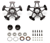 Ti22 PERFORMANCE 2801 Direct Mount Front Hubs Super Lite Black