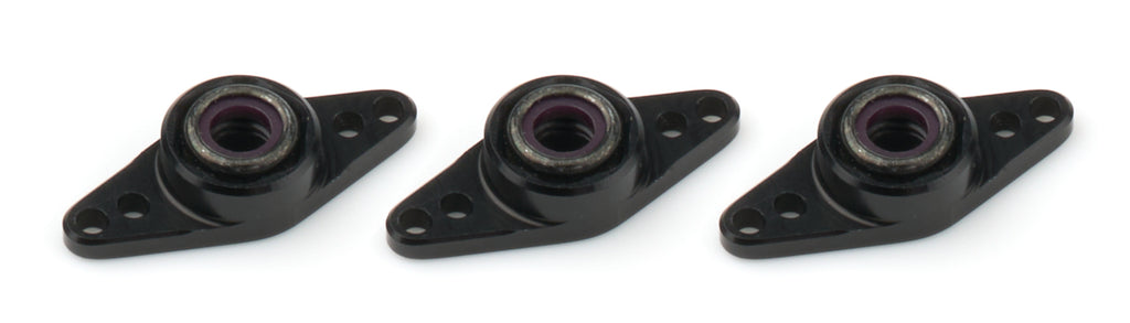 Ti22 PERFORMANCE TIP4448 Ti22 Performance Mud Cover Installation Kit with 5/16-28 Thread Screw-In Inserts, Black Anodized, Set of 3
